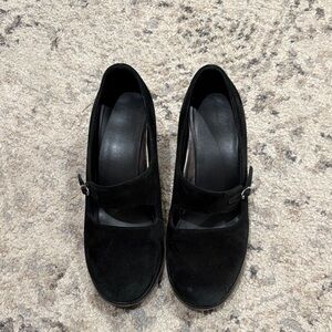 Dansko Black Suede Women's Shoes